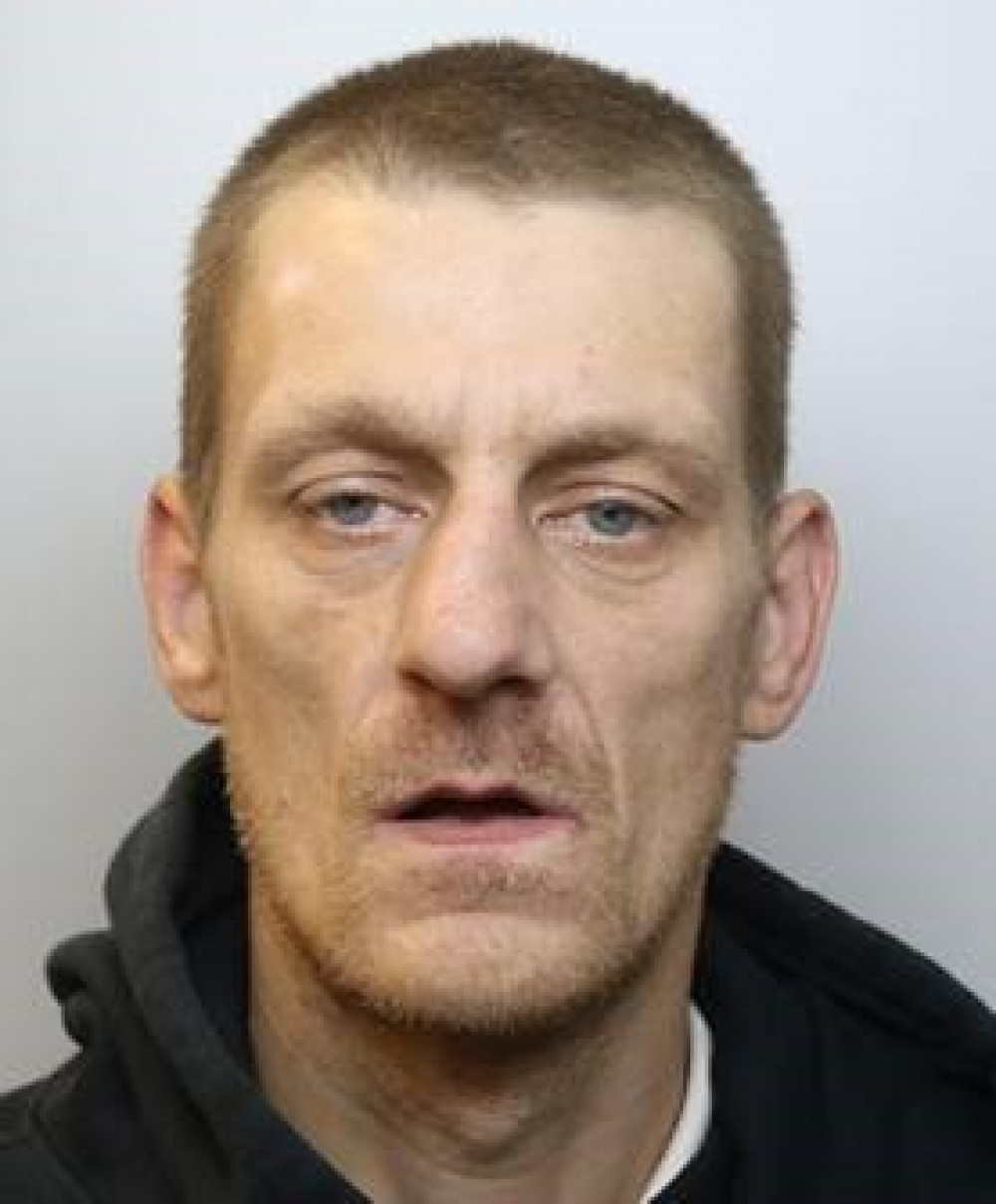 Karl Manley, from Doddington Road, Crewe, has bee handed a 10-year criminal behaviour order (Cheshire Constabulary).