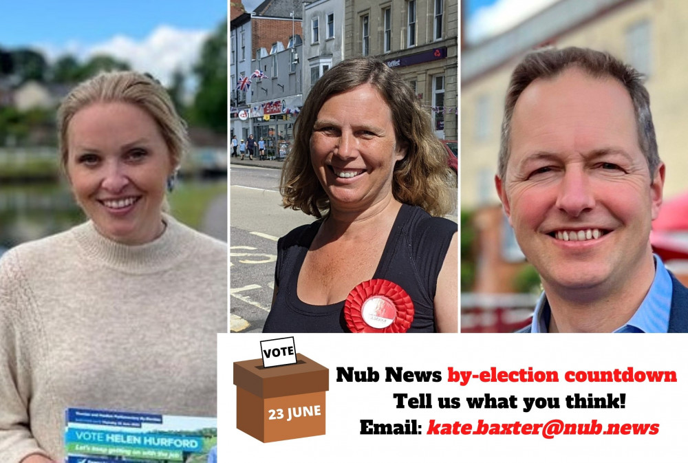 Helen Hurford, Liz Pole and Richard Foord (Parties and LDRS)