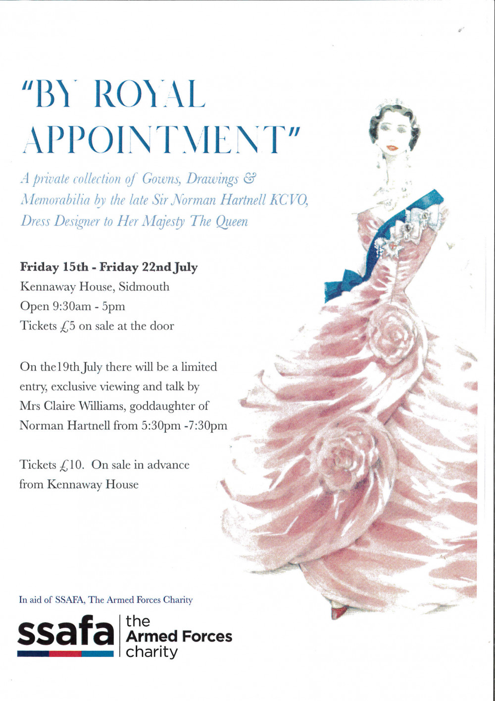 Norman Hartnell Fashion Exhibition- Dress Designer to the Queen