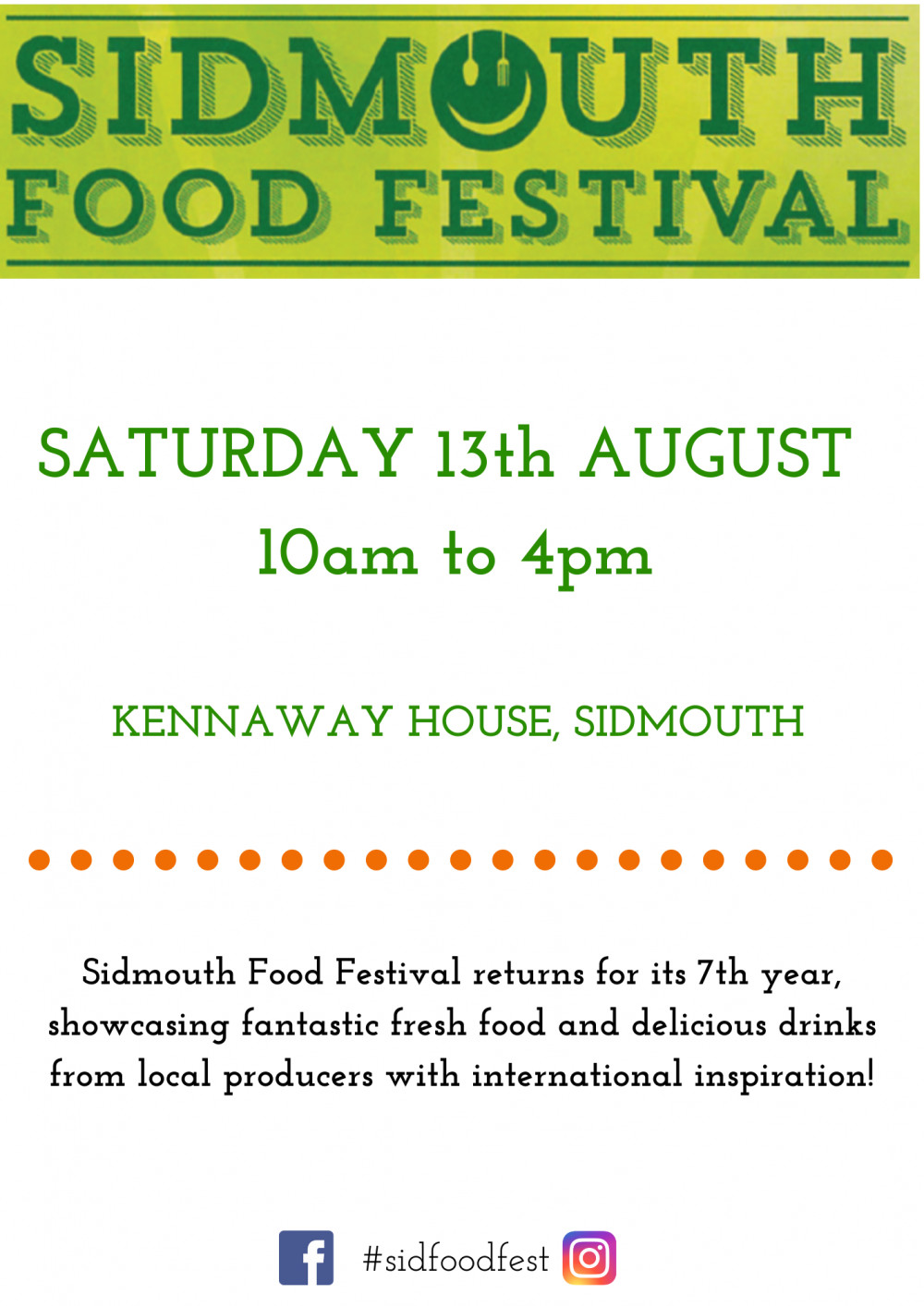 Sidmouth Food Festival 