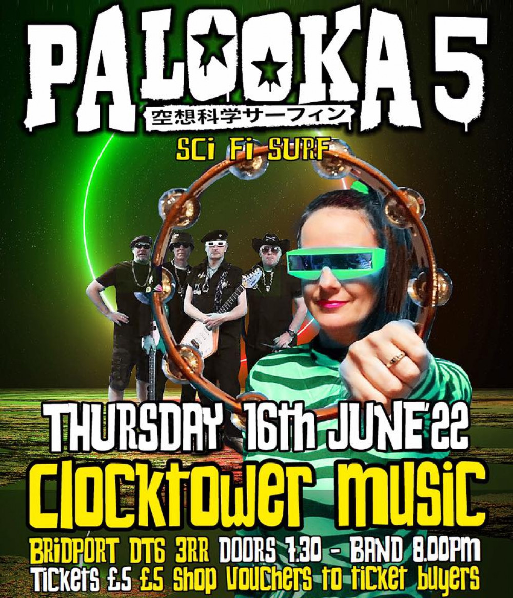 Palooka 5 will be performing at Clocktower Music tomorrow night, debuting its new release 