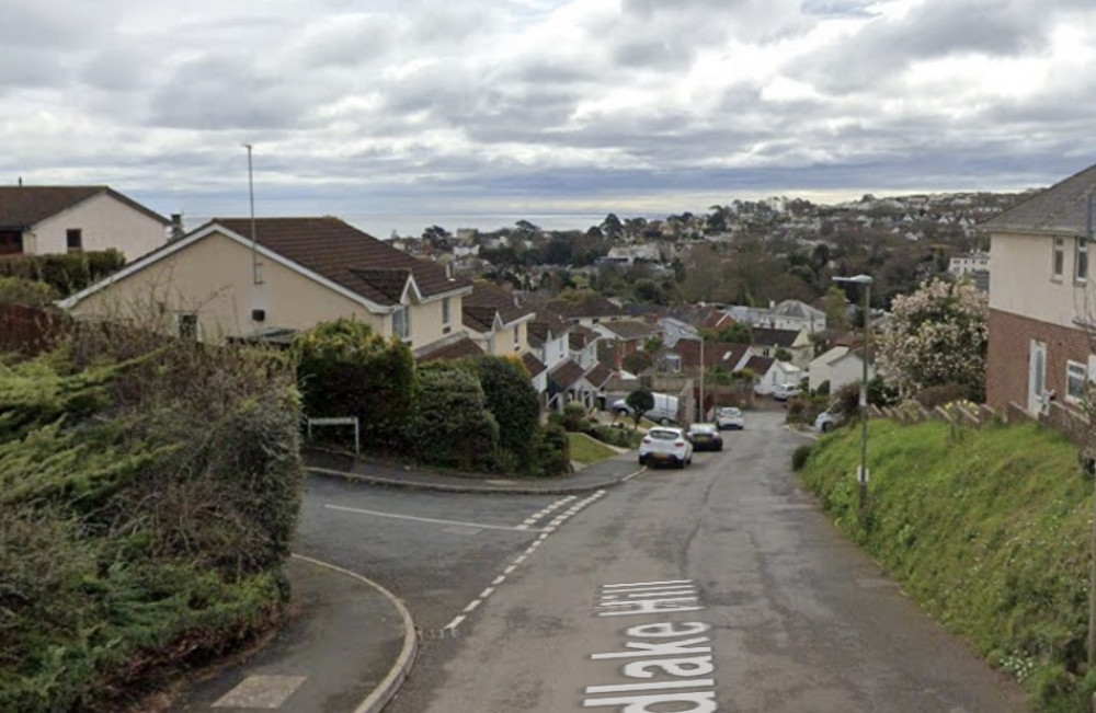 Badlake Hill, Dawlish (Google)