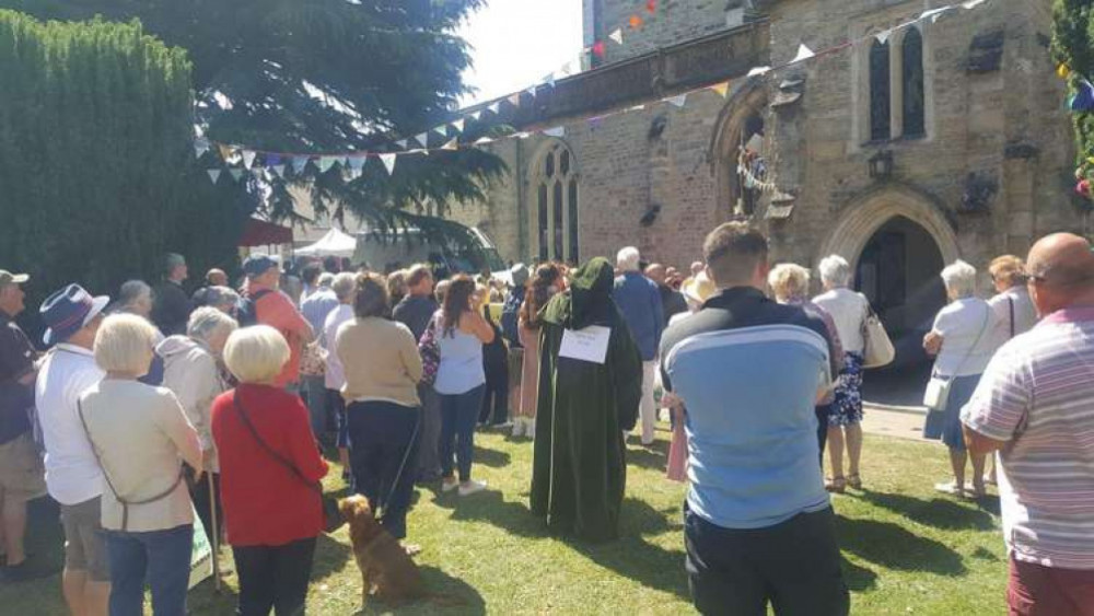 The traditional Raising of the Glove ceremony will kick off the Cherry Fayre