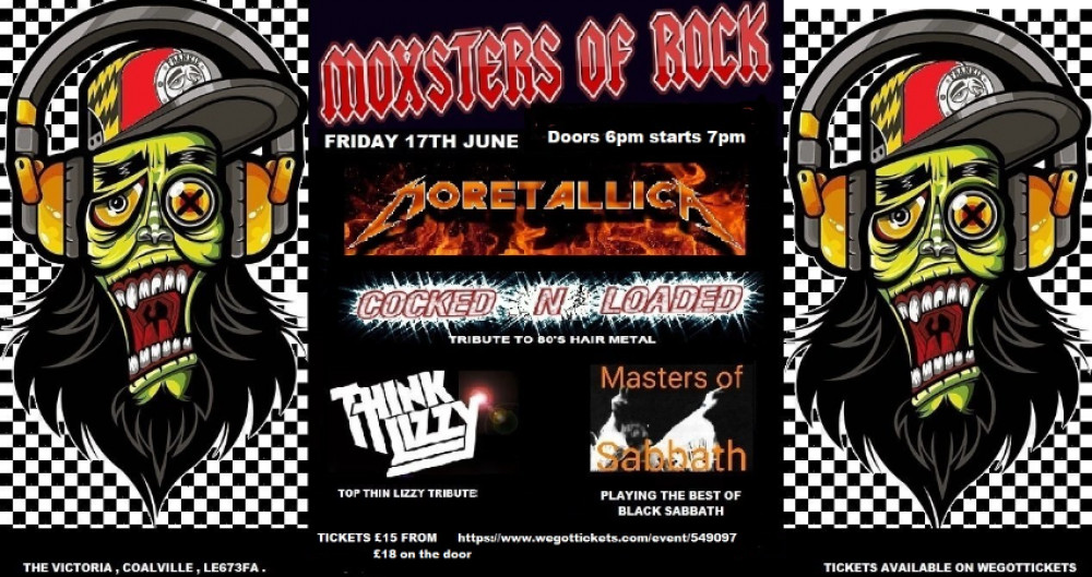 Moxters of Rock at the Victoria Bikers' Pub in Coalville