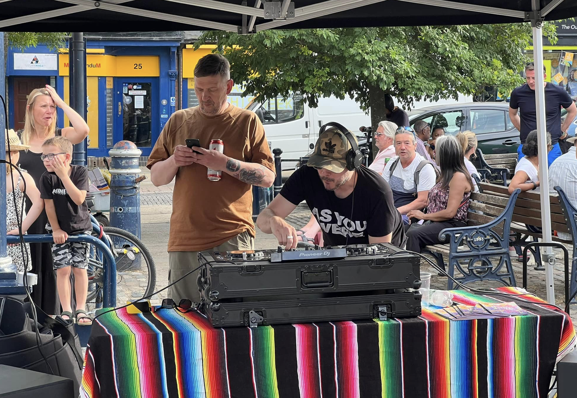 The excellent sound system at HSF. CREDIT: @HitchinNubNews 