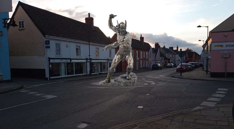 Could Hadleigh car park be good place for Guthrum statue