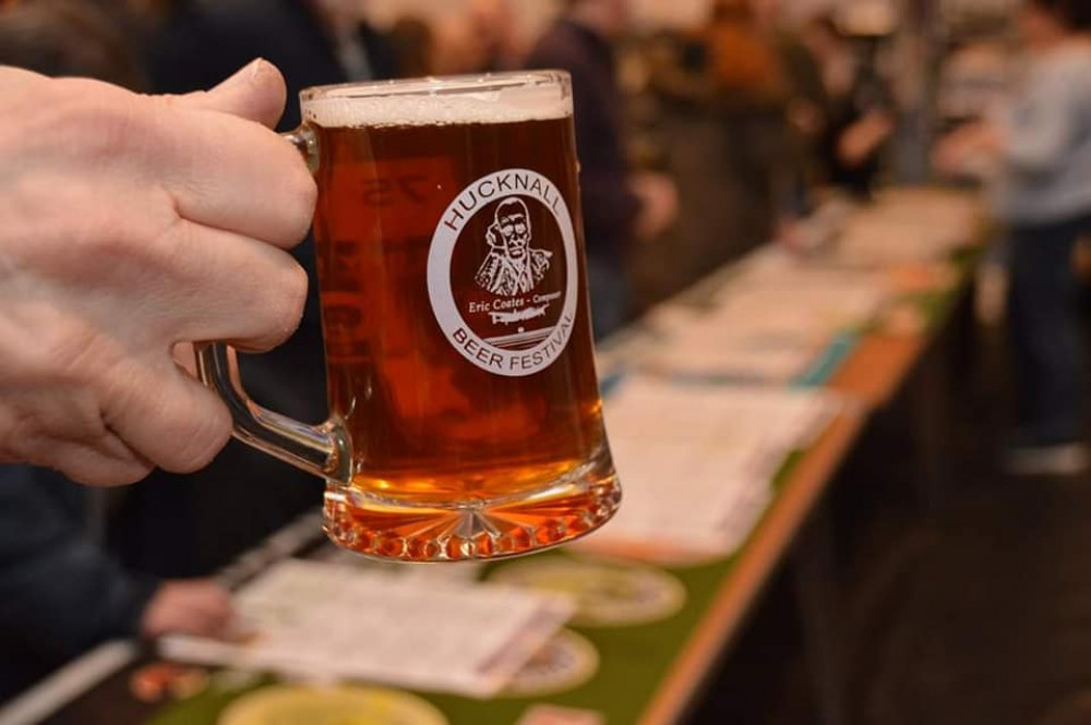 Real ale enthusiasts have an opportunity to help shape the final beer list at this year’s Hucknall Beer Festival. Photo courtesy of The John Godber Centre.