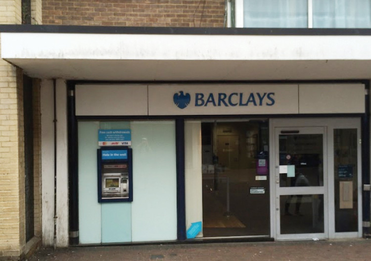 Barclay's branch in Corringham.