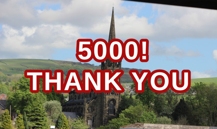 As well as garnering thousands of views every week, Macclesfield Nub News is celebrating passing 5,000 followers on Facebook. Thank you Macclesfield! (Image - Alexander Greensmith / Macclesfield Nub News)
