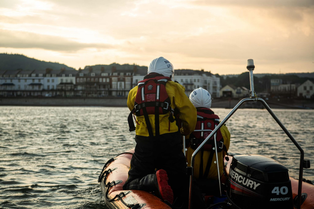 Sidmouth lifeboat 'Sea Rider' pictured during training exercise (Kyle Baker Photography)