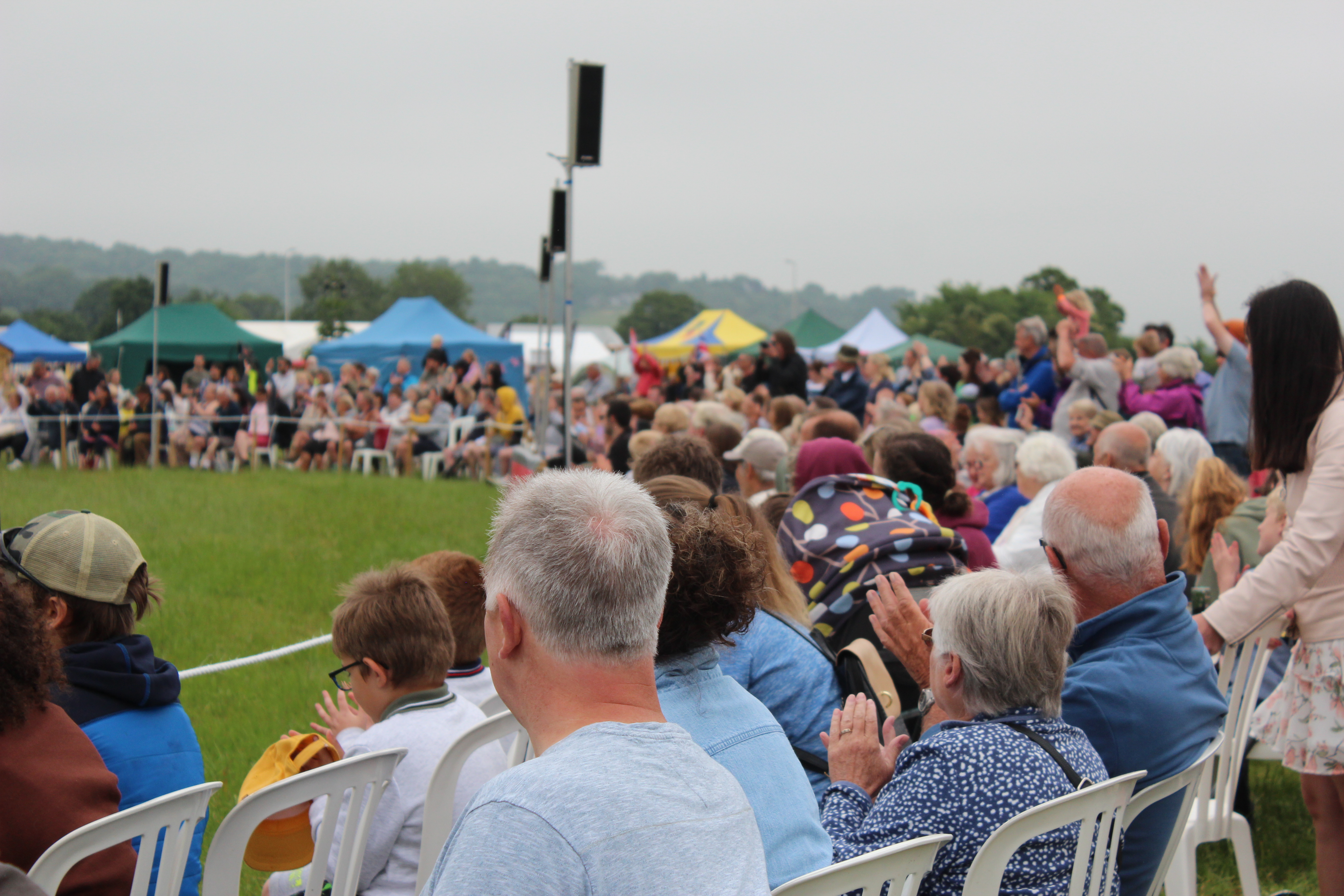 Crowds enjoyed a full programme of entertainment at Axe Vale Show