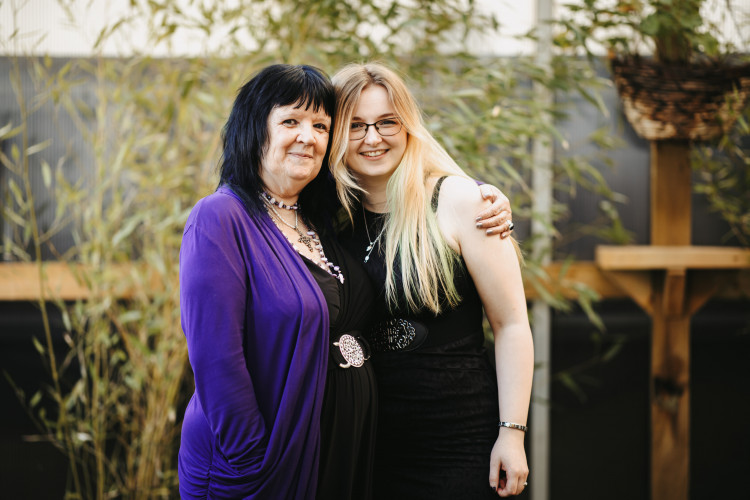 A grandma with terminal cancer has started a crowdfunder to complete her bucket list. Deborah Hawkins (left) is a patient of The Christie Macclesfield. Here she is pictured with daughter Jade. (Right). (Image - The Hawkins Family)