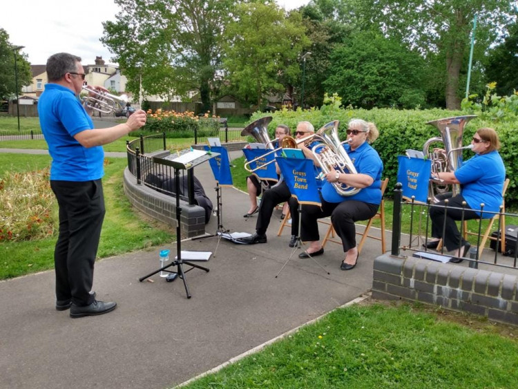 Grays Town Band.