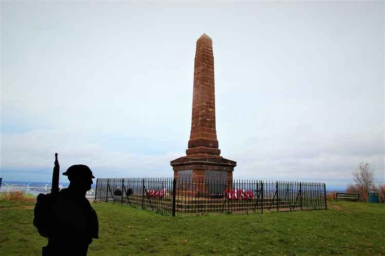 The Frodsham Hill War Memorial. Image: Andrew Woolmington