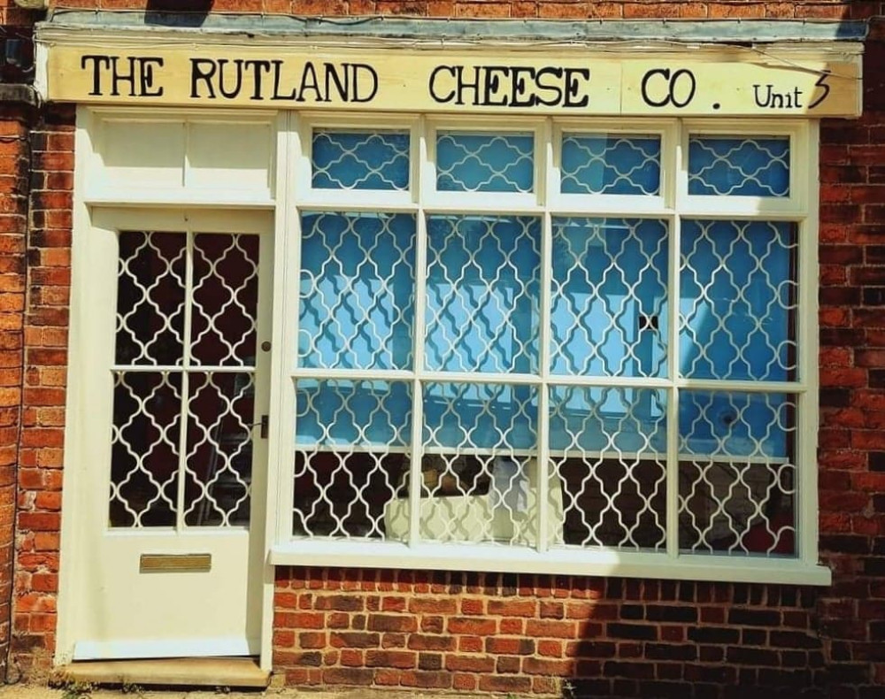 Rutland Cheese Co. shop front at Unit 3, 40 Melton Road
