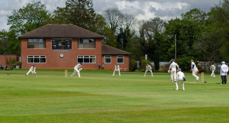 Kenilworth Cricket Club posted a creditable 155 for six from their 35 overs in a match interrupted by the weather (Image via KCC)