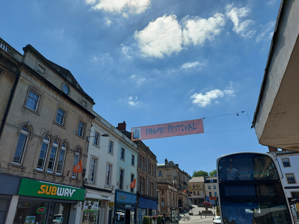 Frome may appear affluent but there is real need here . Town Centre June 21