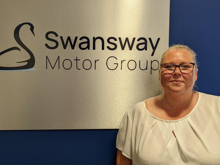 The new head of Contact Centre Group Operations, Ruth Green (Swansway).