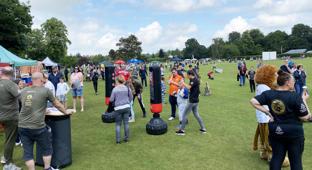 Ashby Sport Fun Day attracted a good crowd to the Bath Grounds last year