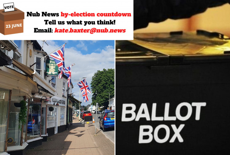 Voting will take place in three locations in Honiton 