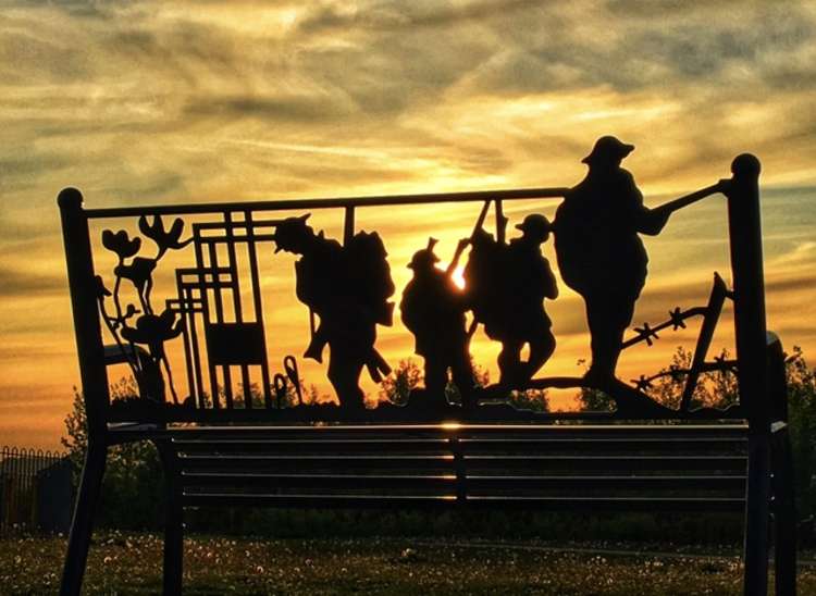 Matin Neill top nine photographs: Remembrance Bench