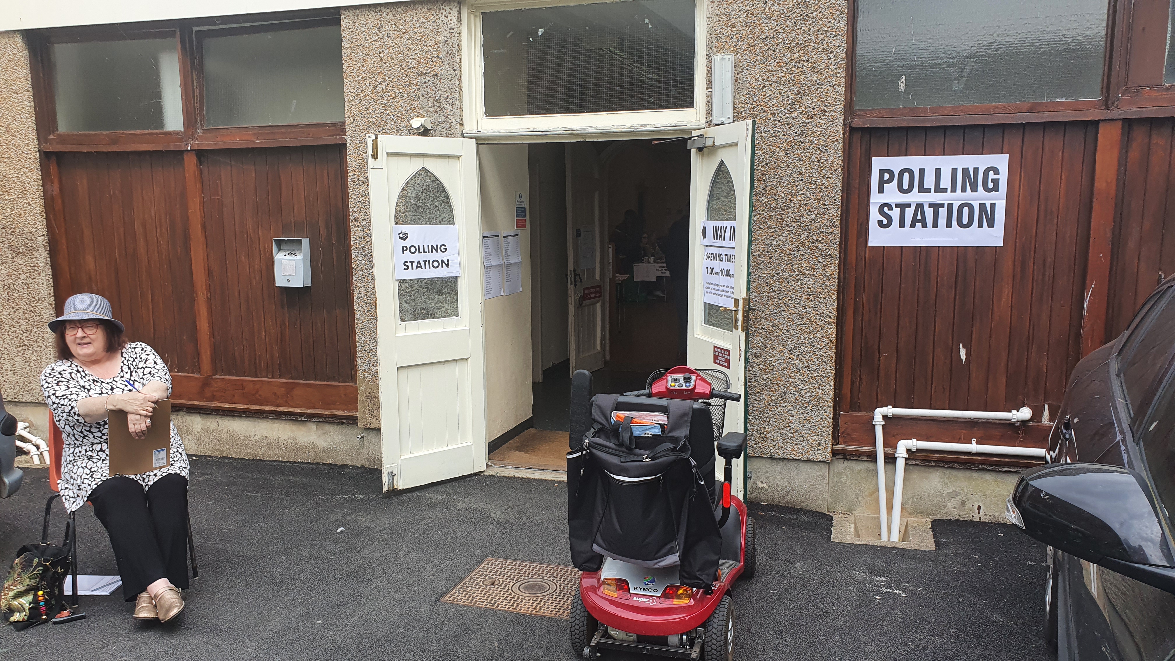 Mackarness Hall polling station 