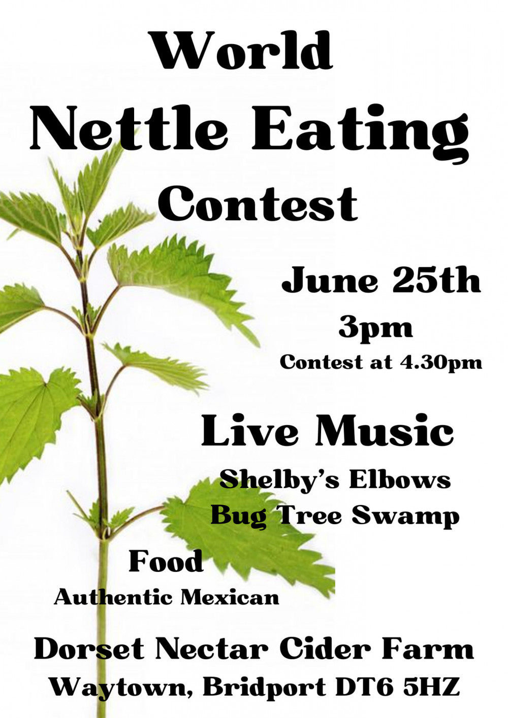 World Nettle Eating Competition