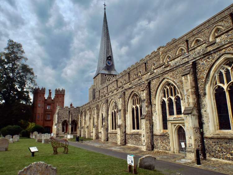 Booster jabs at St Mary's in Hadleigh