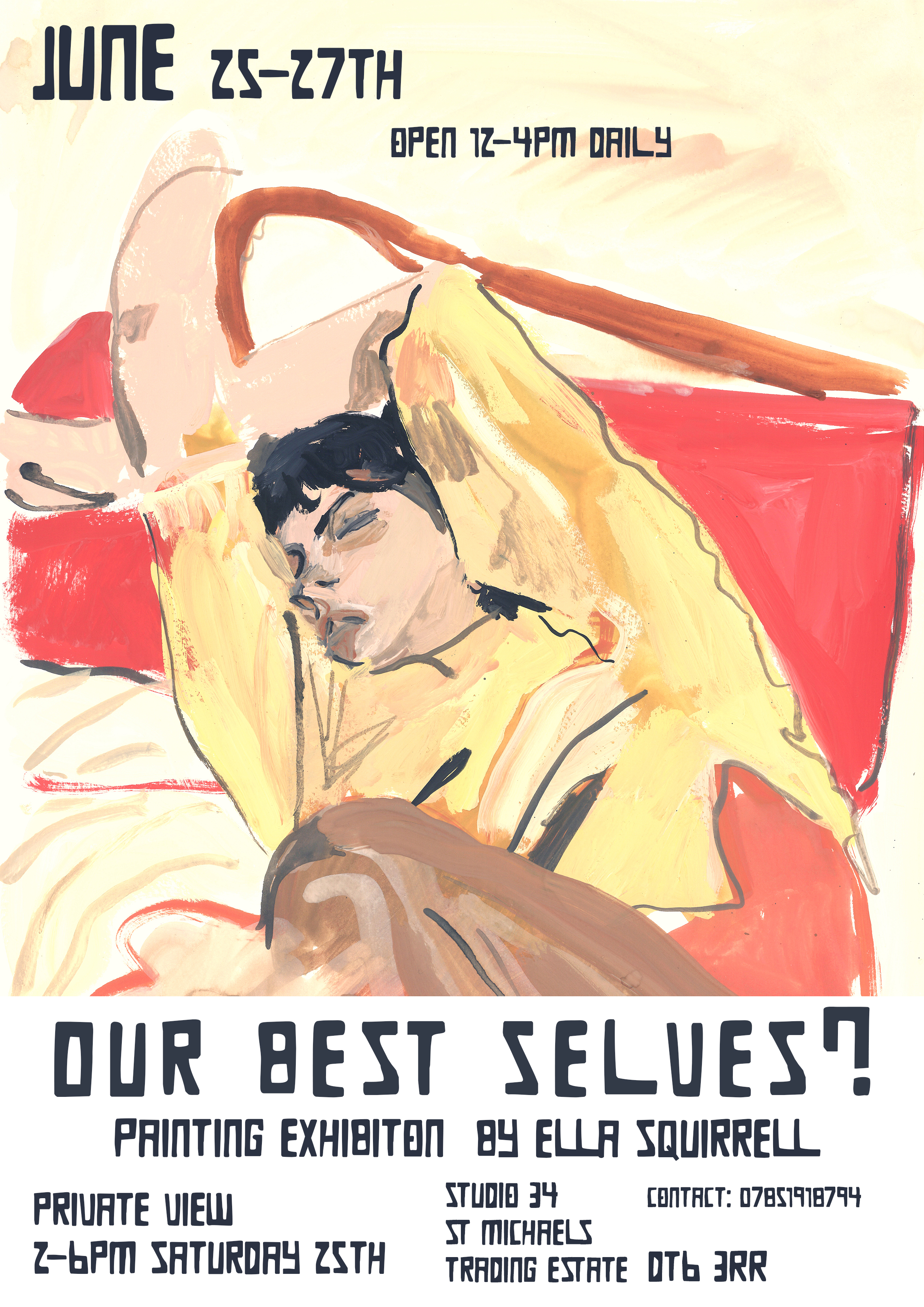 Exhibition poster ‘Our Best Selves 