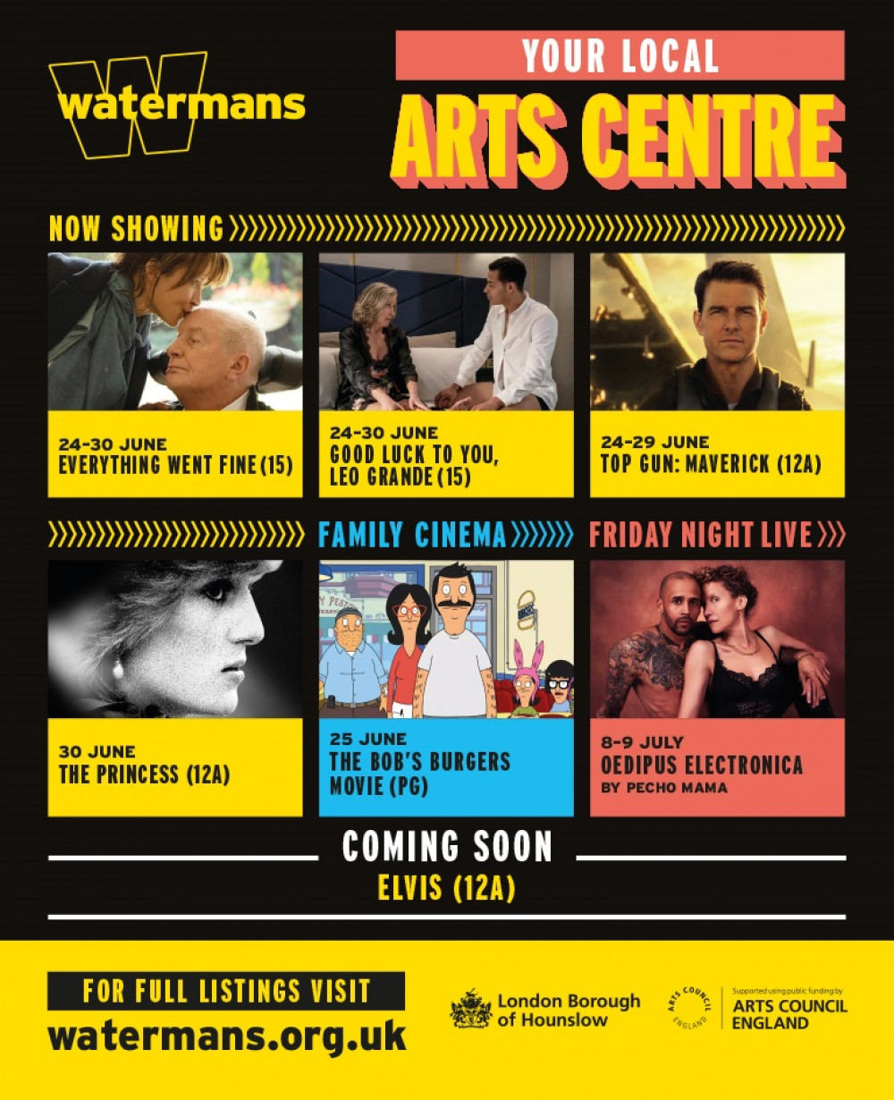 Films on at Watermans this week