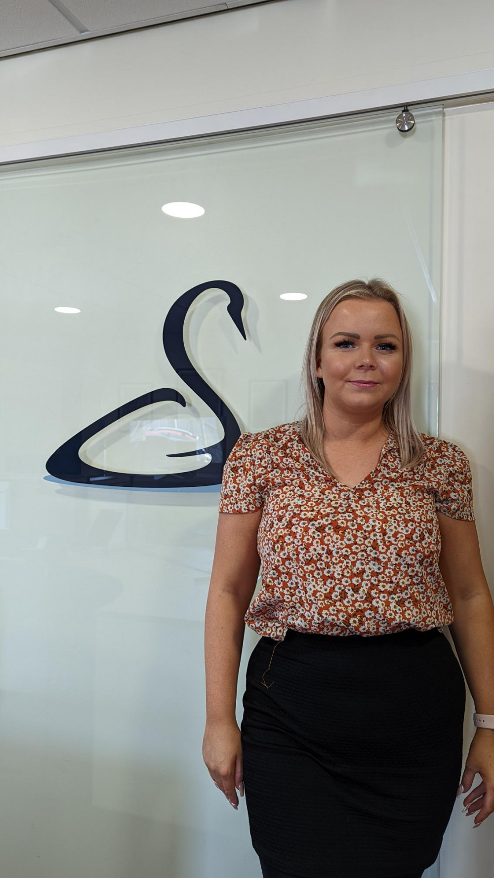 New Contact Centre Team Leader, Amy Stubbs (Swansway).