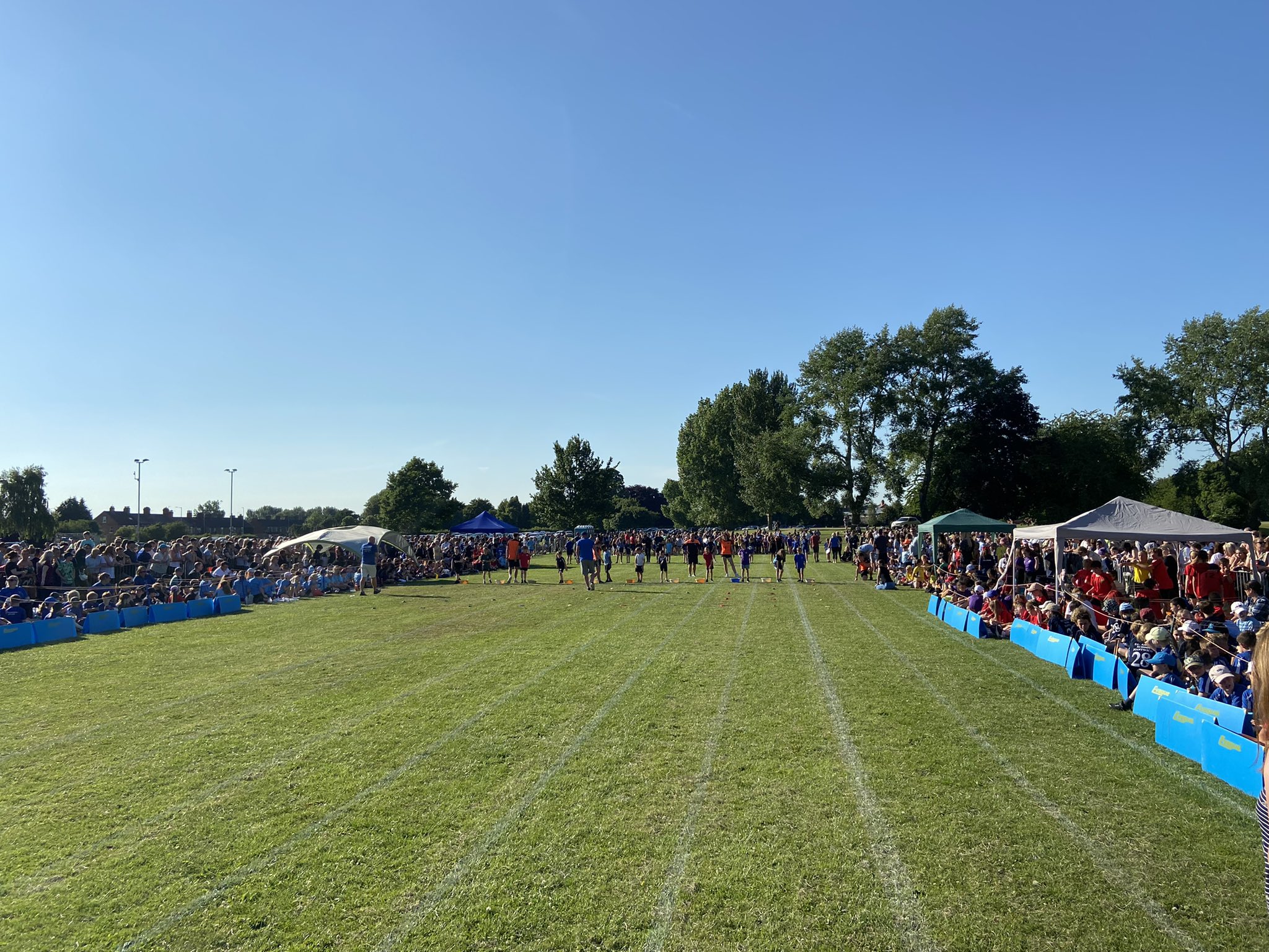 More than 1500 children took part in Town Sports at the Barony, Nantwich on Wednesday - June 22 (Crewe and Nantwich SSP).