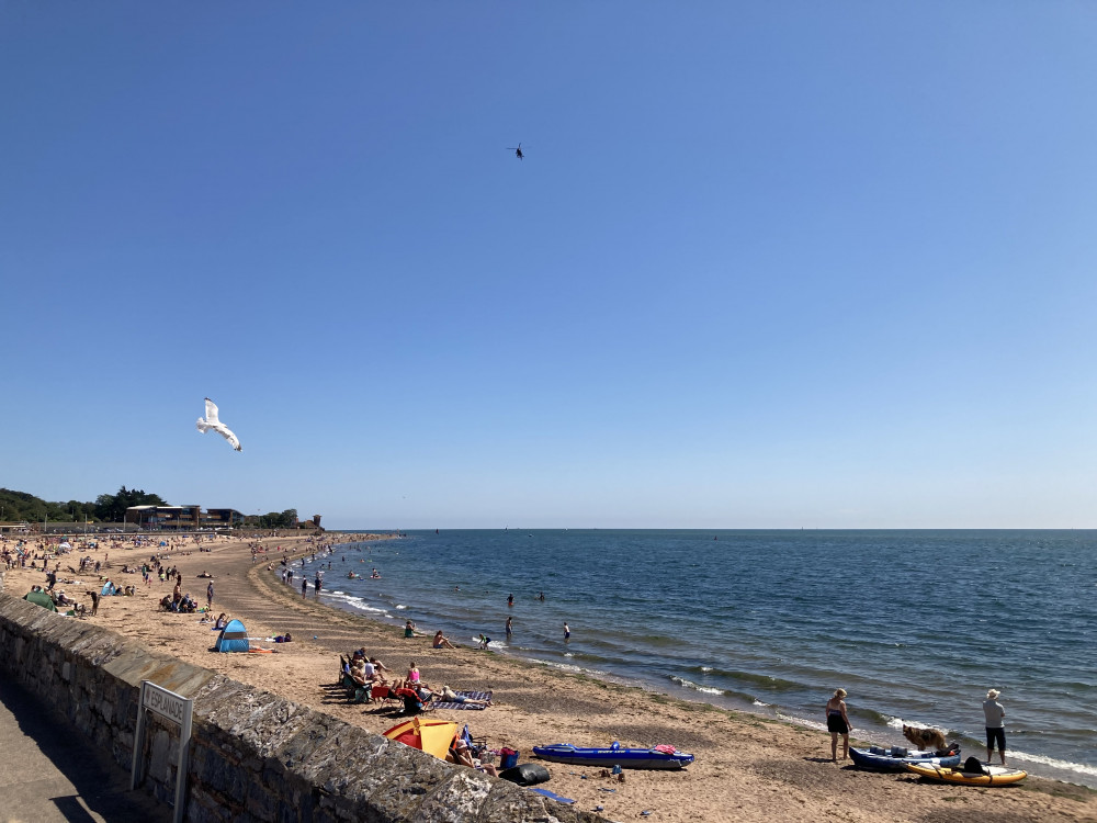 Exmouth beach (Nub News, Will Goddard)