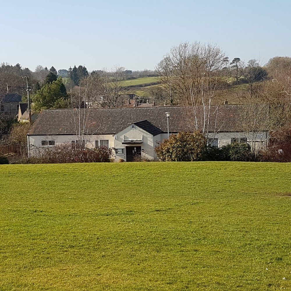 The village hall in Nunney