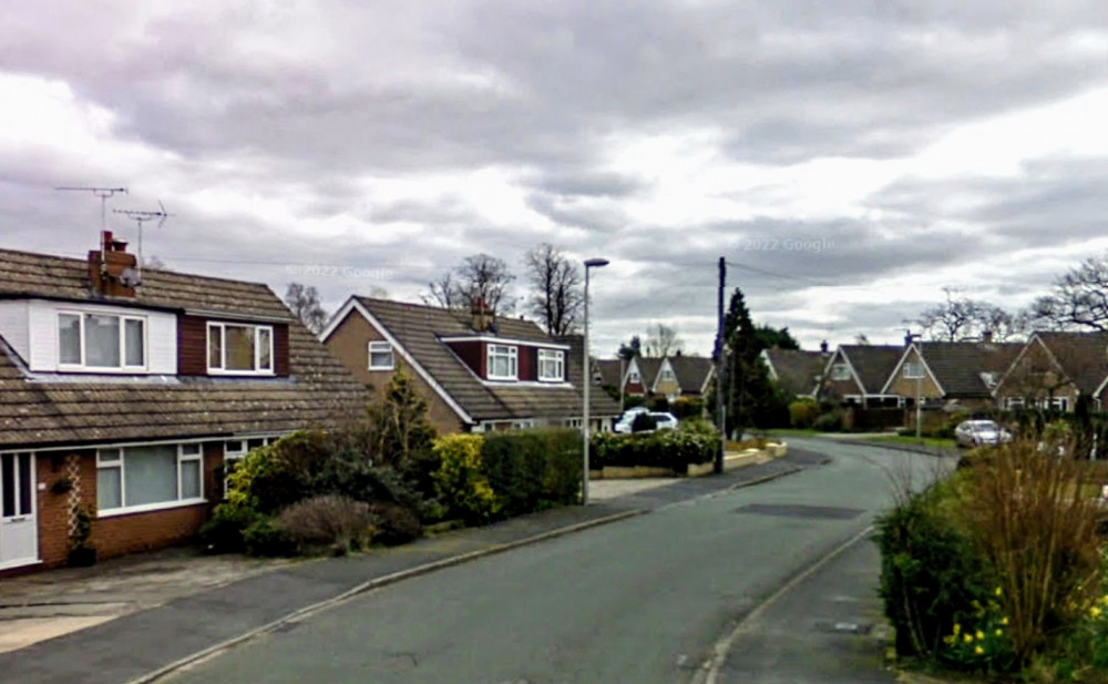 A house fire occurred on Ashcroft Avenue, Shavington - caused from an electric shower (Google).