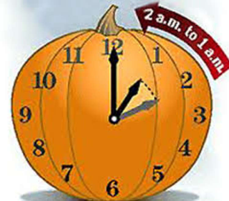 Don't forget the clocks have gone back