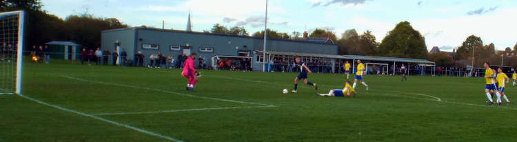 Hadleigh United striker Kade Ivatt completes hat-trick against Newmarket Town