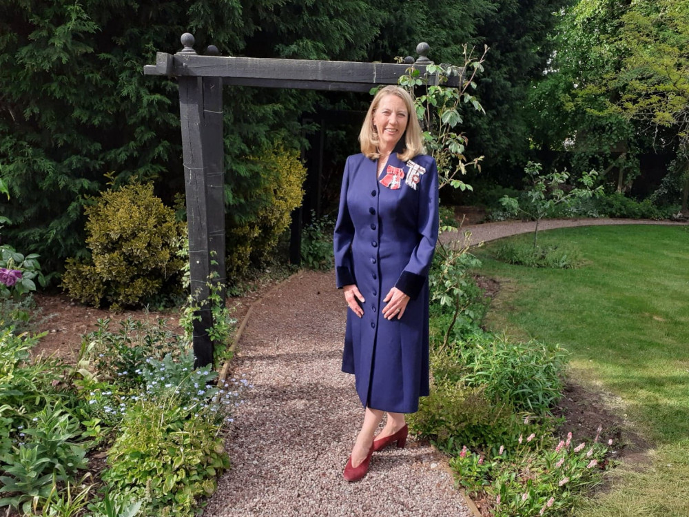 Joelle Warren MBE and Vice-Lord Lieutenant of Cheshire 