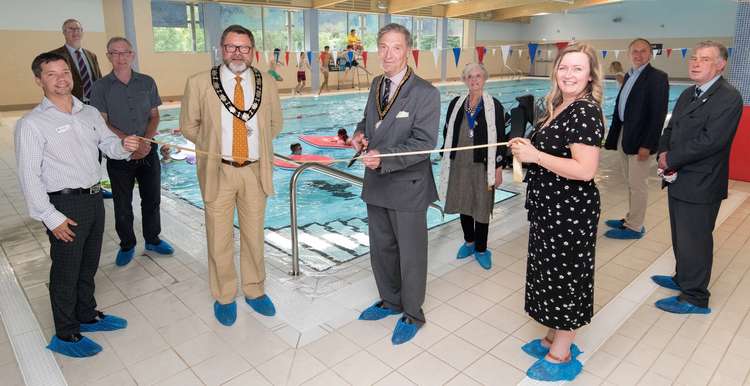 Almost £5M has been invested in Babergh's sports and leisure facilities, including £2.4m at Hadleigh Pool, which was reopened in the summer following extensive refurbishment (Photo credit: Simon Lee Photography and Babergh council)
