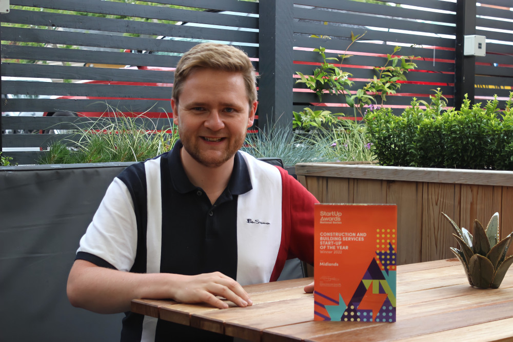 Jordan Kirkham was the architect for one of the new vendors in Crewe Market Hall. His efforts have been recognised with a top award. (Image - Alexander Greensmith / Crewe Nub News)