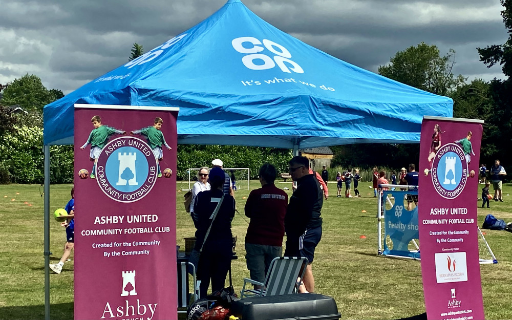 Ashby United Community Football Club is one of the Co-op's local causes. Photo: Ashby Nub News