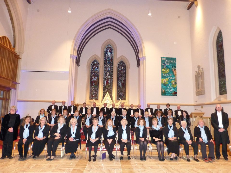 Oakfield Choir in Holy Trinity Church, Frome