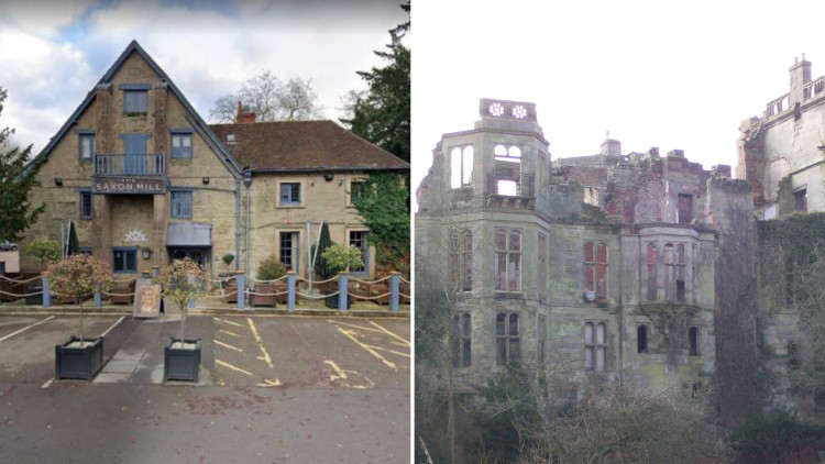 The Saxon Mill will pay to rebuild a sandstone wall along the boundary with Guy's Cliffe Park and Garden