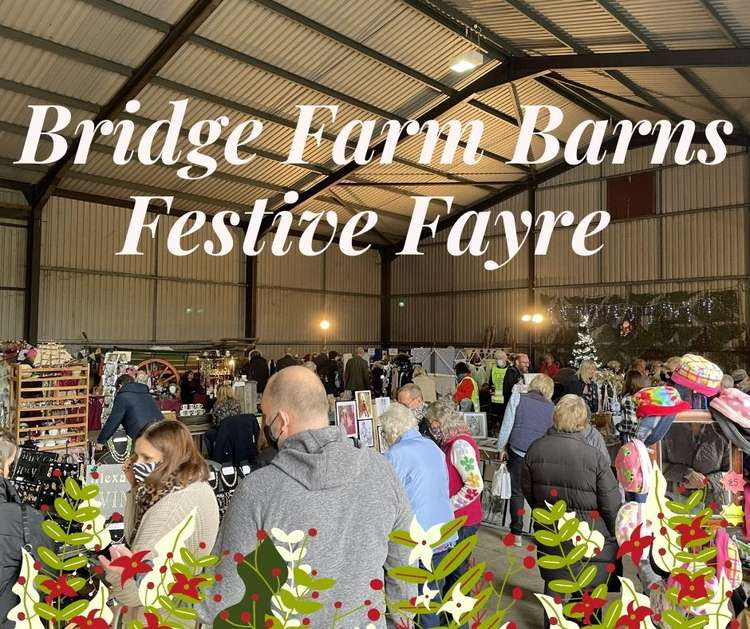 Bridge Farm barns inside the fayre