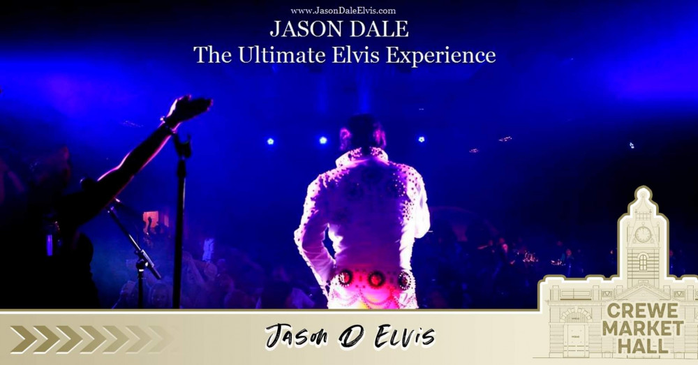 Jason D Elvis will be performing at Crewe Market Hall this Friday (July 1).