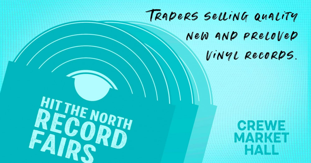 The Hit The North Record Fair is back at Crewe Market Hall this Sunday (July 3).