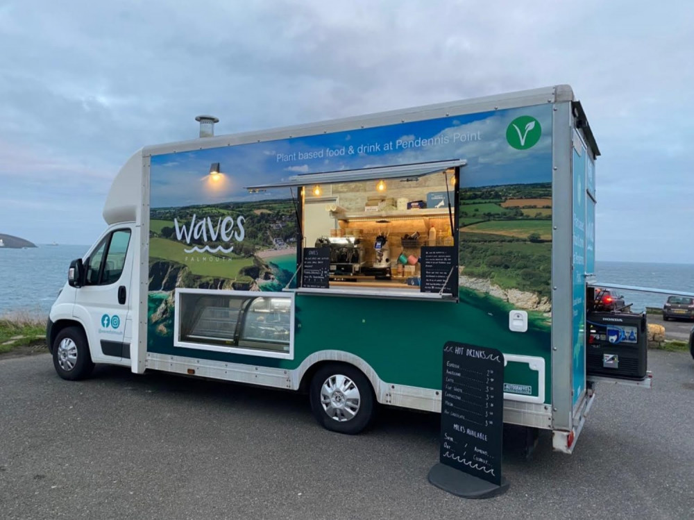 Vegetarian food van granted street trading licence for new location.