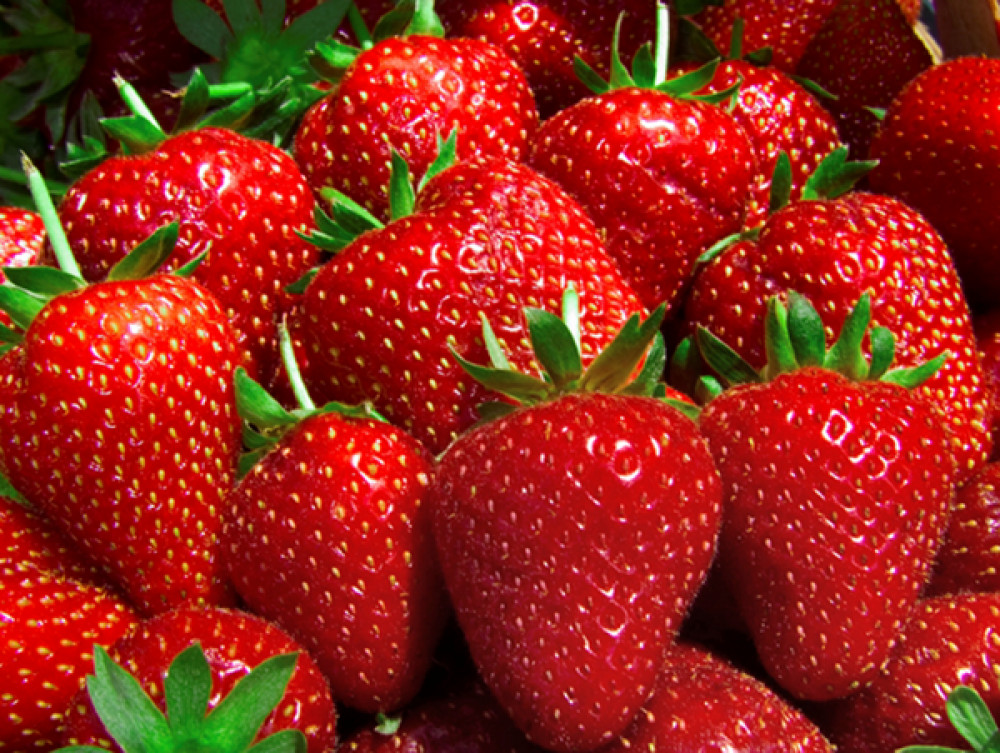 Anyone for strawberries? (Photo: Rode Hall farmer's market )