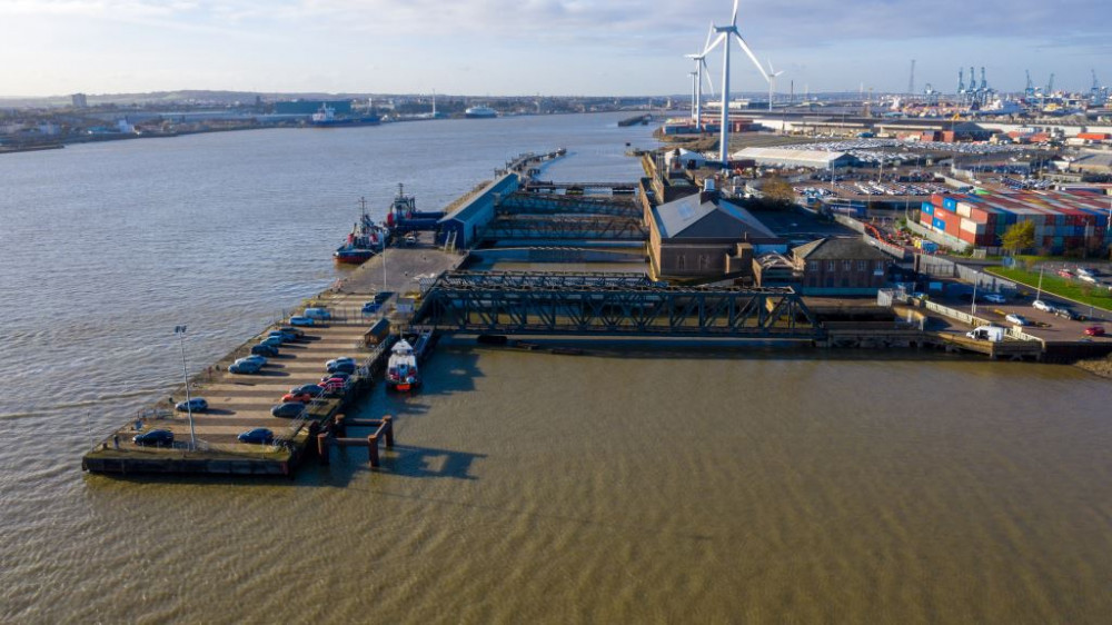 The London Cruise Terminal at Tilbury.