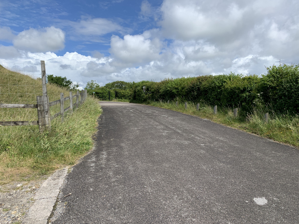 This week's walk is a loop on land around North Barn Farm, between Bridport and Dorchester 